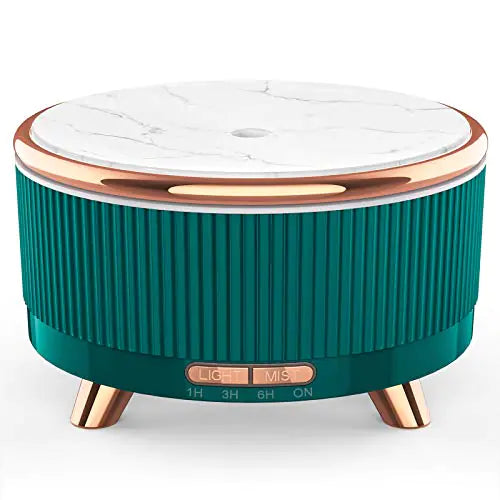 Whisper-Quiet Wood LED Oil Diffuser