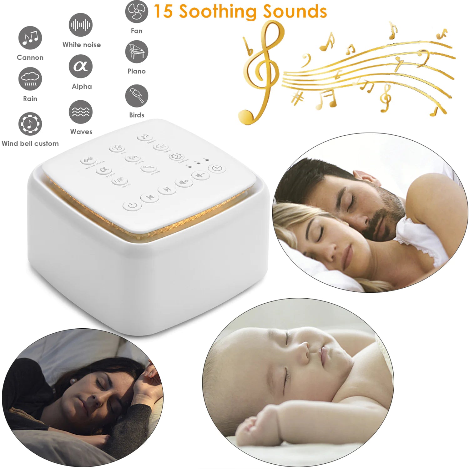 Portable White Noise Sleep Aid