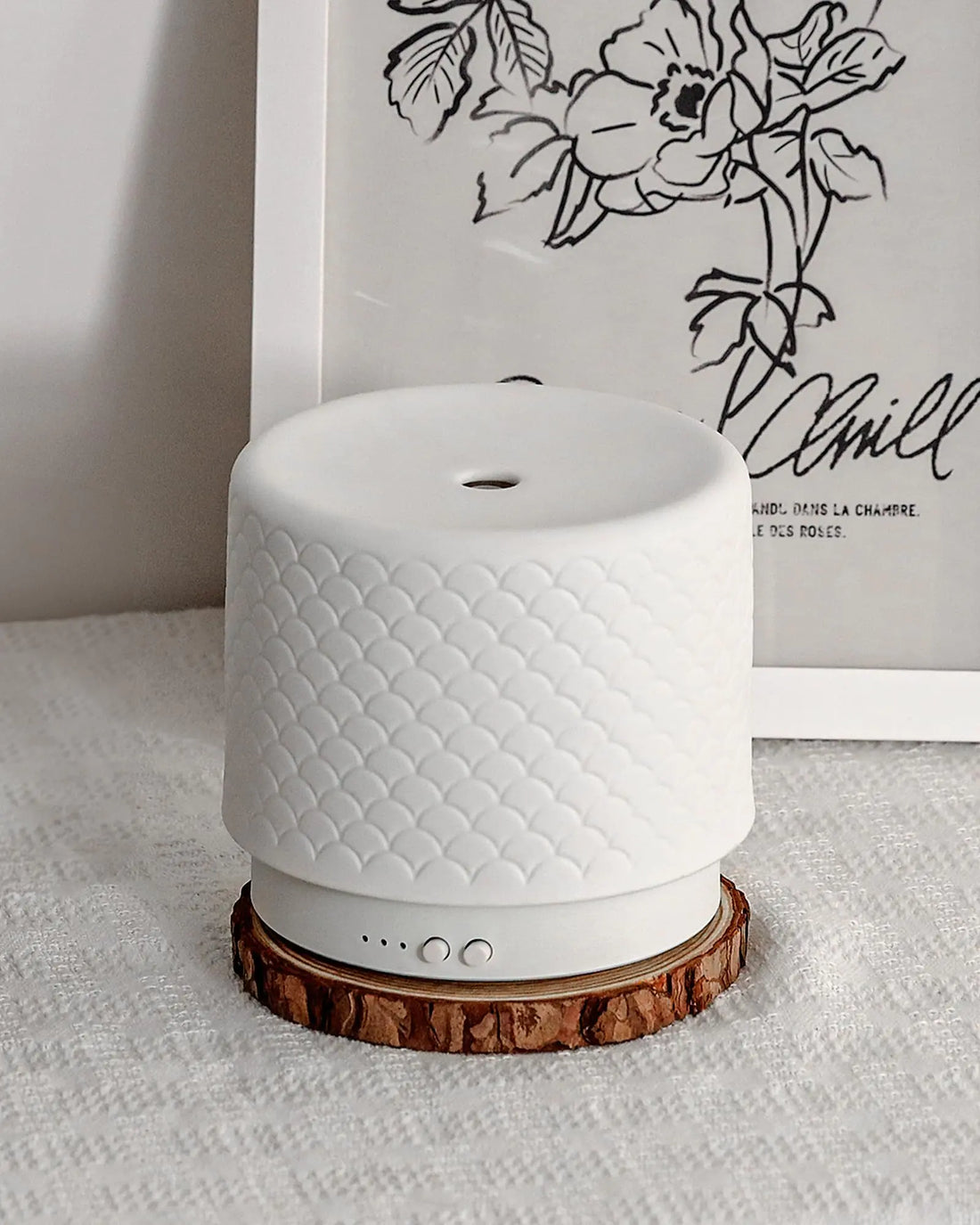 Ceramic Mermaid Essential Oil Diffuser 280ml